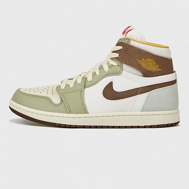 Кроссовки Air Jordan 1 Zoom Air Cmft 2 бежевый, артикул FD4327-121