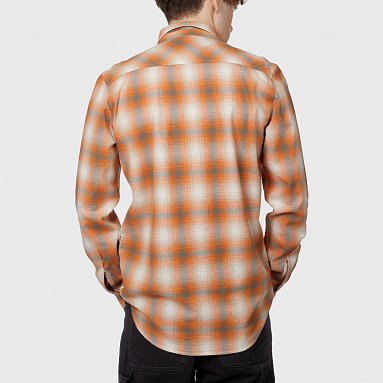 Рубашка Edwin Labour Shirt Ls, цвет оранжевый, артикул I031868.35.67