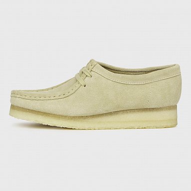 Ботинки Clarks Originals Wallabee Wmns бежевый, артикул 26188327