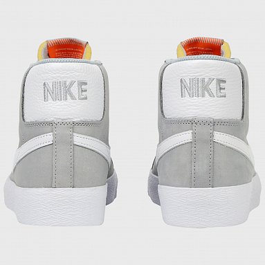 Кроссовки Nike SB Zoom Blazer Mid, цвет серый, артикул DV5467-001