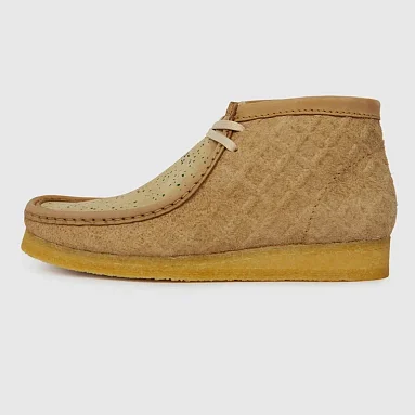 Ботинки Clarks Originals Wallabee x Sweet Chick  бежевый, артикул 26163444