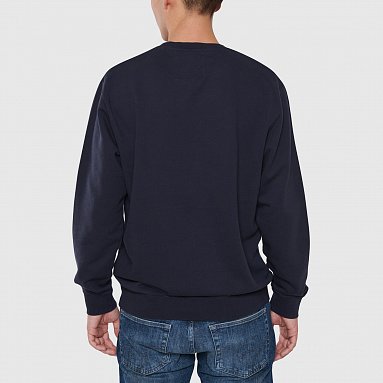 Свитшот Edwin Japanese Sun Sweat, цвет синий, артикул I028969.NYB.67