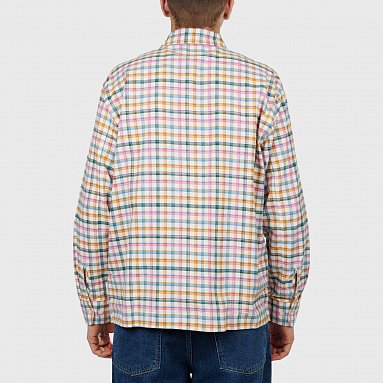 Рубашка Edwin Sebastian Shirt Ls, цвет розовый, артикул I033366.5R.67