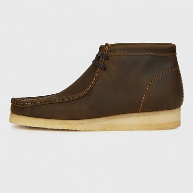 Ботинки Clarks Originals Wallabee Boot коричневый, артикул 26155513