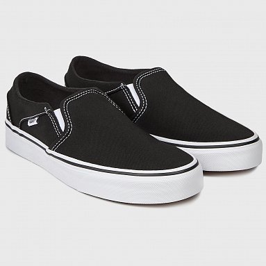 Кеды Vans Asher Wmns, цвет черный, артикул VA32QM187