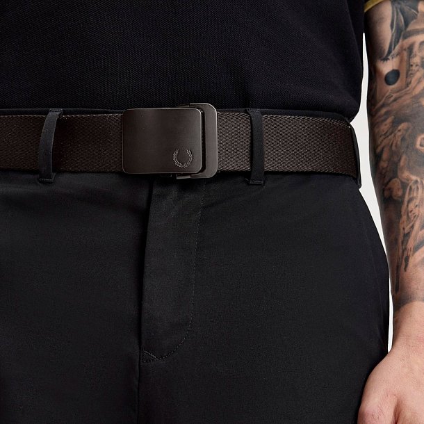 Ремень Fred Perry Plain Webbing Belt - фото 2