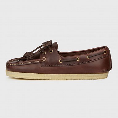 Ботинки Clarks Originals Godney Boat Wmns коричневый, артикул 26185687