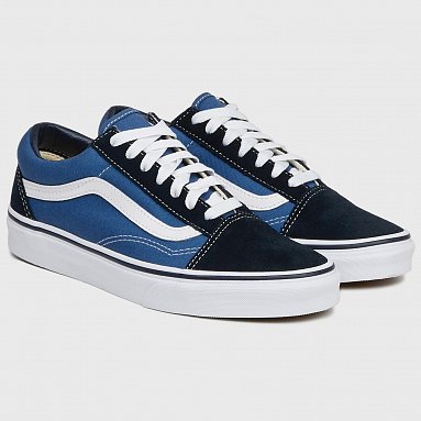Кеды Vans Old Skool, цвет синий, артикул VN000D3HNVY1