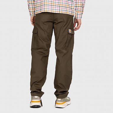 Брюки Carhartt Wip Aviation Pant, цвет зеленый, артикул I032468.63.02