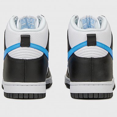 Кроссовки Nike Dunk High Retro Emb, цвет черный, артикул FJ4210-001