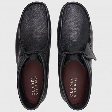 Ботинки Clarks Originals Wallabee Boot Gore-Tex, цвет черный, артикул 26146260