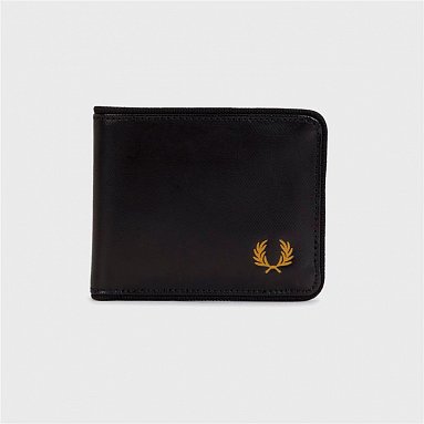 Кошелёк Fred Perry Tonal Coated Polyester Billfold черный, артикул L2810-774