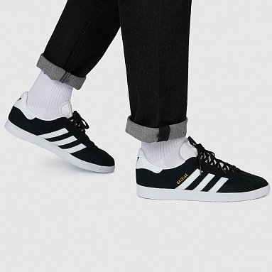 Кроссовки adidas Originals Gazelle, цвет черный, артикул BB5476