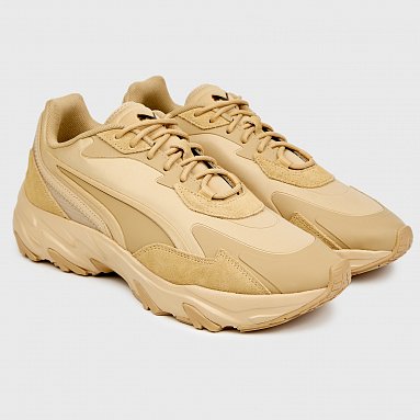 Кроссовки Puma Injector Mono, цвет бежевый, артикул 393046-02