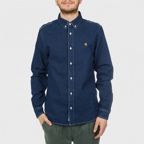 Рубашка Carhartt Wip L/S Weldon Shirt
