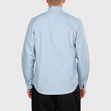 Рубашка Carhartt Wip L/S Bolton Shirt, цвет голубой, артикул I030238.2P5.GD
