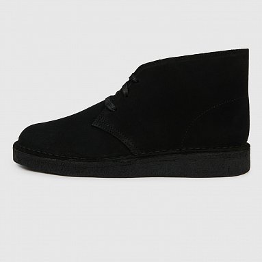 Ботинки Clarks Originals Desert Coal чёрный, артикул 26154809