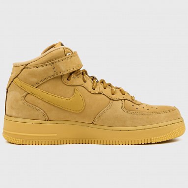 Кроссовки Nike Air Force 1 Mid '07, цвет коричневый, артикул DJ9158-200