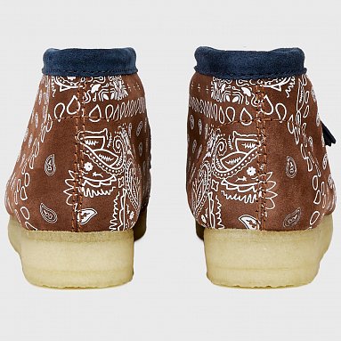 Ботинки Clarks Originals Wallabee Boot, цвет красный, артикул 26168826