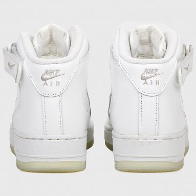Кроссовки Nike Air Force 1 Mid '07 Colour of the Month, цвет белый, артикул DZ2672-101
