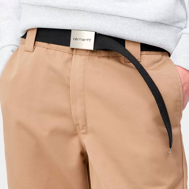 Ремень Carhartt Wip Clip Belt Chrome - фото 2