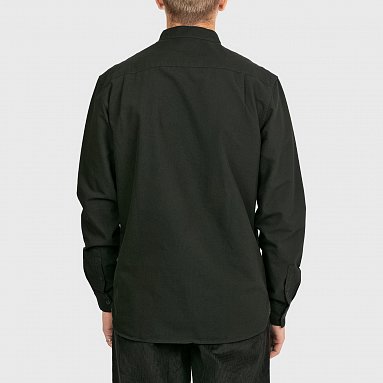 Рубашка Fred Perry Grandad Collar Oxford Shirt, цвет зеленый, артикул M8503-Q20