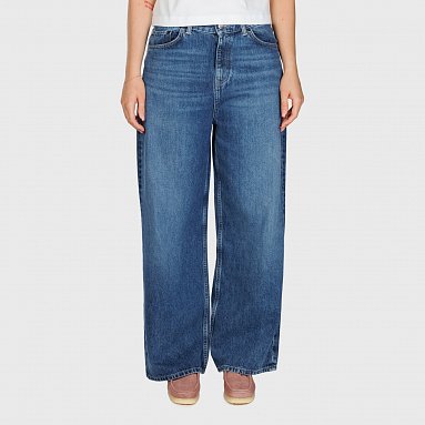 Женские Джинсы Edwin W Olivia Pant Arctic Blue Denim 14.6 Oz голубой, артикул I034285.01.ZT 