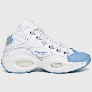 Кроссовки Reebok Question Mid Denver Nuggets, цвет белый, артикул GW8854