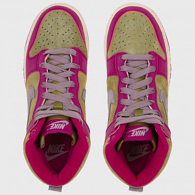Кроссовки Nike Dunk High W, цвет фиолетовый, артикул FB1273-500