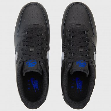 Кроссовки Nike Air Force 1 '07 Triple Swoosh, цвет черный, артикул FD0666-001