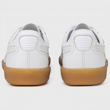 Кроссовки Puma Palermo Leather S&P, цвет белый, артикул 398383-01