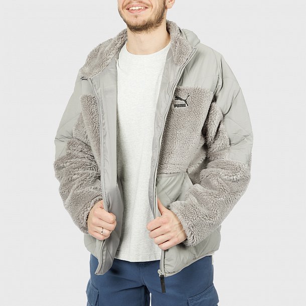 Флисовая куртка Puma Classics Utility Jacket - фото 1