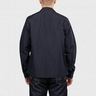 Рубашка Fred Perry Lightweight Zip-Through Overshirt, цвет синий, артикул M5684-311