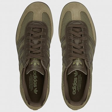 Кроссовки adidas Originals Samba Og, цвет зеленый, артикул JR0885
