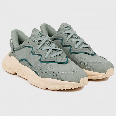 Кроссовки adidas Originals Ozweego W, цвет зеленый, артикул IE9508