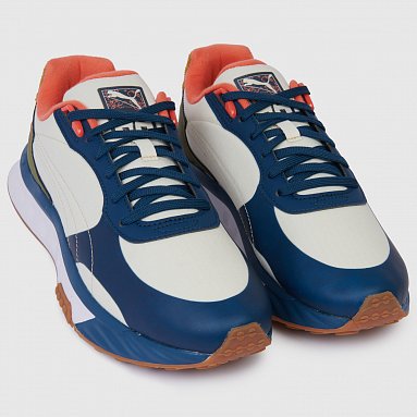 Кроссовки Puma Wild Rider X Helly Hansen, цвет синий, артикул 382337-01