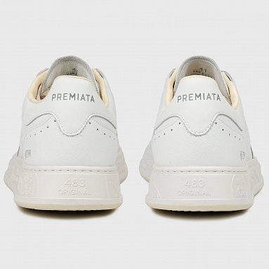 Кроссовки Premiata Quinn 5998, цвет белый, артикул QUINN5998