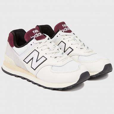 Кроссовки New Balance 574, цвет белый, артикул U574YR2/D