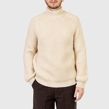 Свитер Edwin Roni High Collar бежевый, артикул I029755.69.67