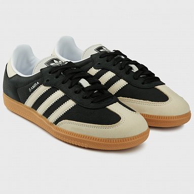 Кроссовки adidas Originals Samba OG W, цвет черный, артикул IE5836