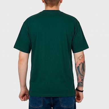 Футболка Edwin Oversize Basic Ts, цвет зеленый, артикул I035016.3F9.67