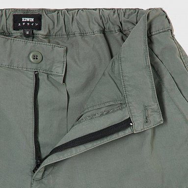 Шорты Edwin Ringe Cargo, цвет зеленый, артикул I031953.1MY.GD