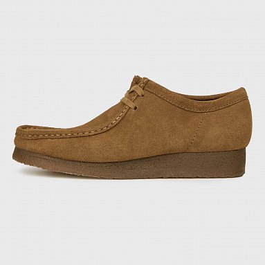 Ботинки Clarks Originals Wallabee Wmns коричневый, артикул 26168668
