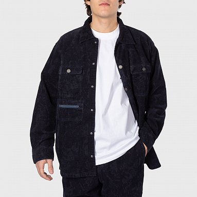 Рубашка Edwin Rey Overshirt, цвет синий, артикул I031088.1C.J1