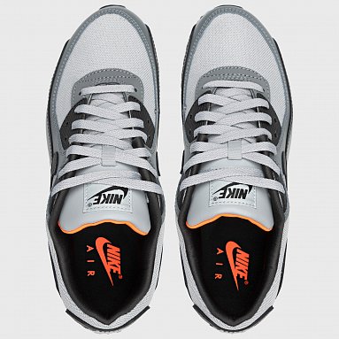 Кроссовки Nike Air Max 90, цвет серый, артикул IQ0172-900