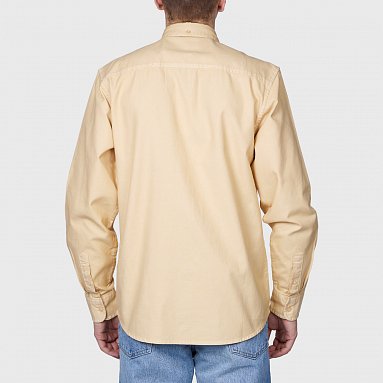 Рубашка Carhartt Wip L/S Bolton Shirt, цвет бежевый, артикул I030238.1YG.GD