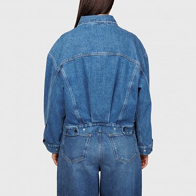 Джинсовая Куртка Edwin W Andy Jacket, цвет синий, артикул I034929.01.OP