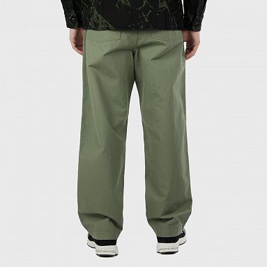 Брюки Carhartt Wip Council Pant, цвет зеленый, артикул I031505.667.02